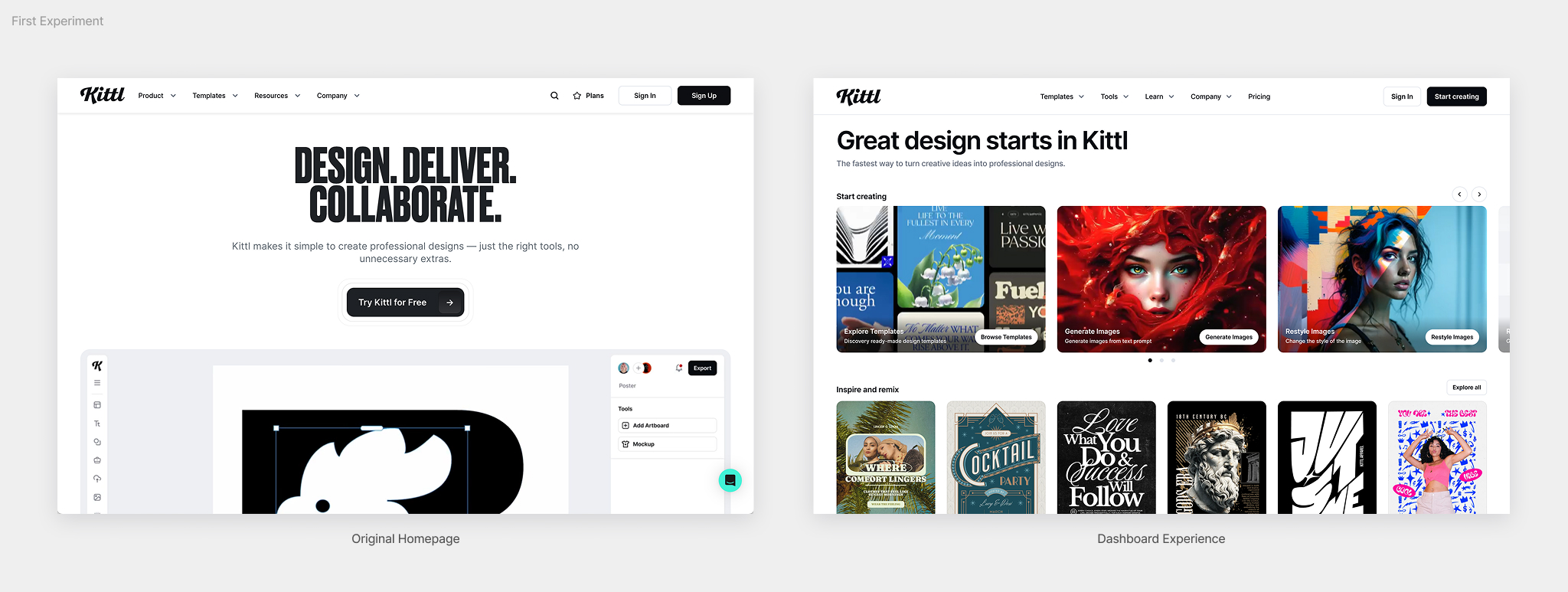 Case study visual