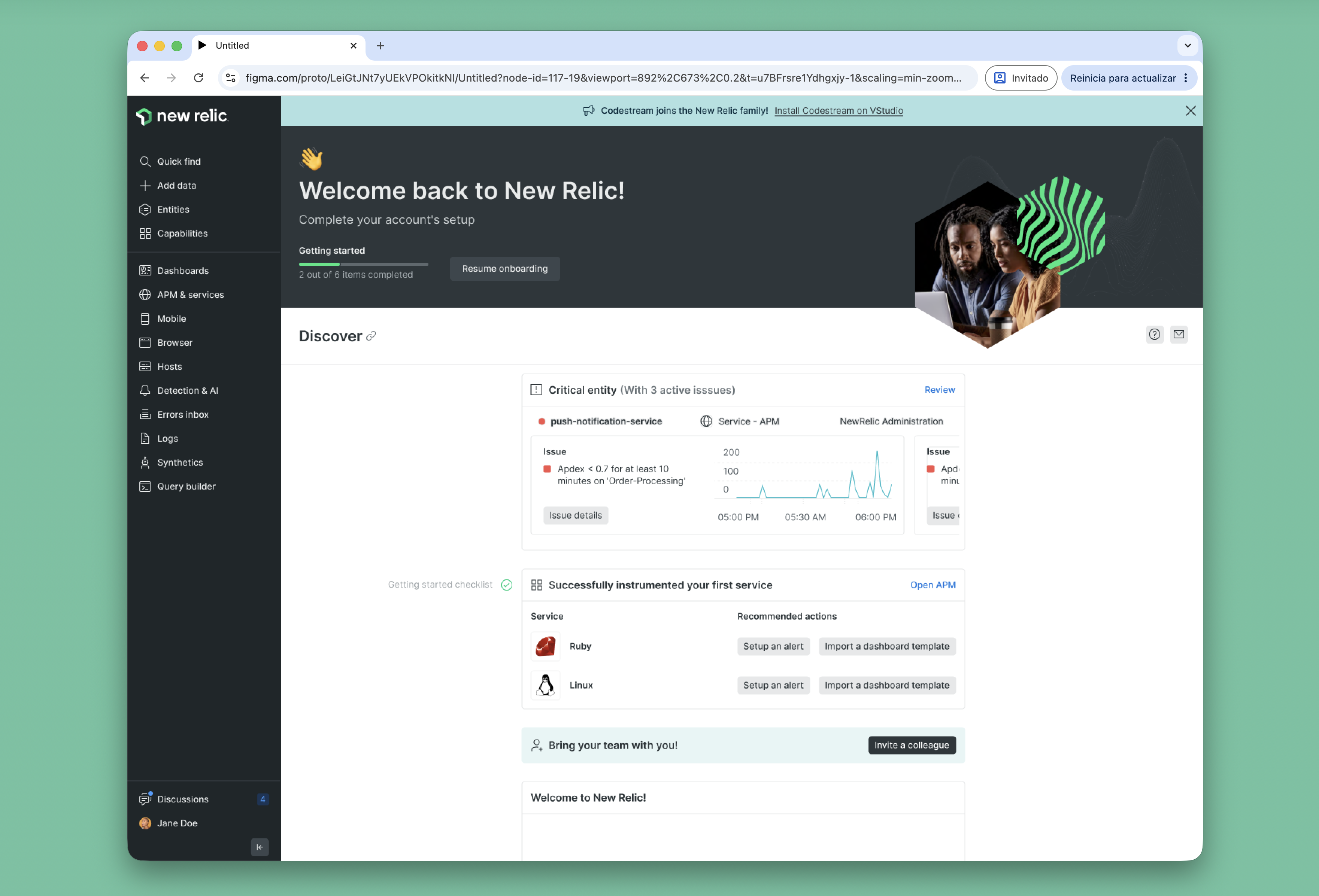Case study visual